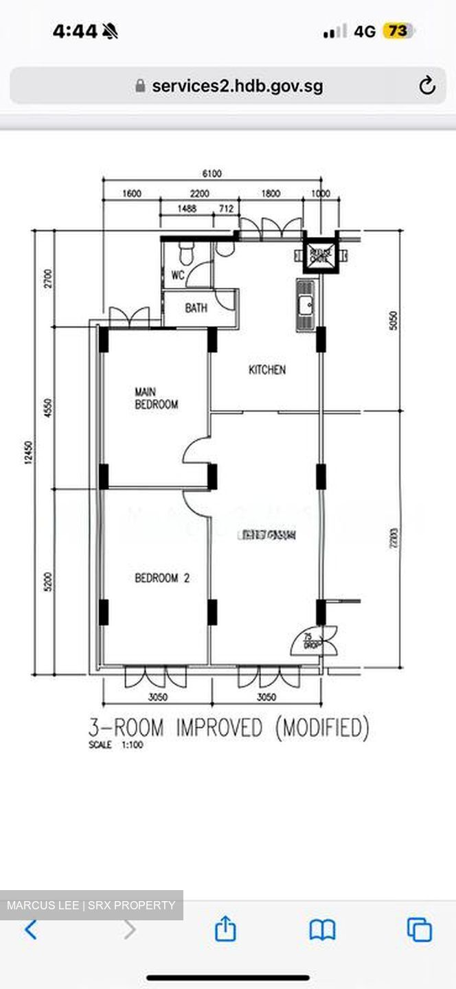 Blk 105 Hwi Yoh Court (Serangoon), HDB 3 Rooms #575111491